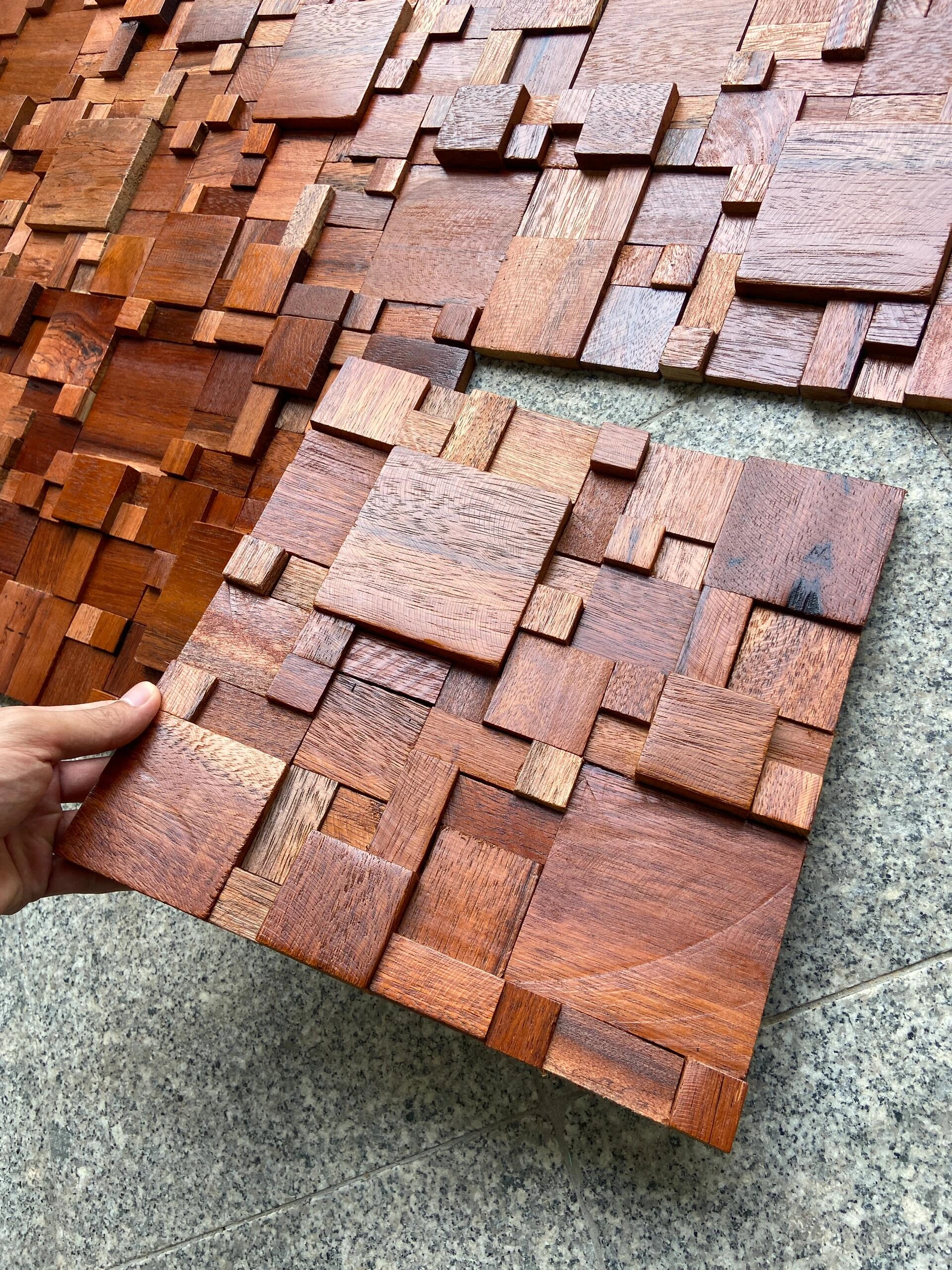 Solid Wood Mosaic