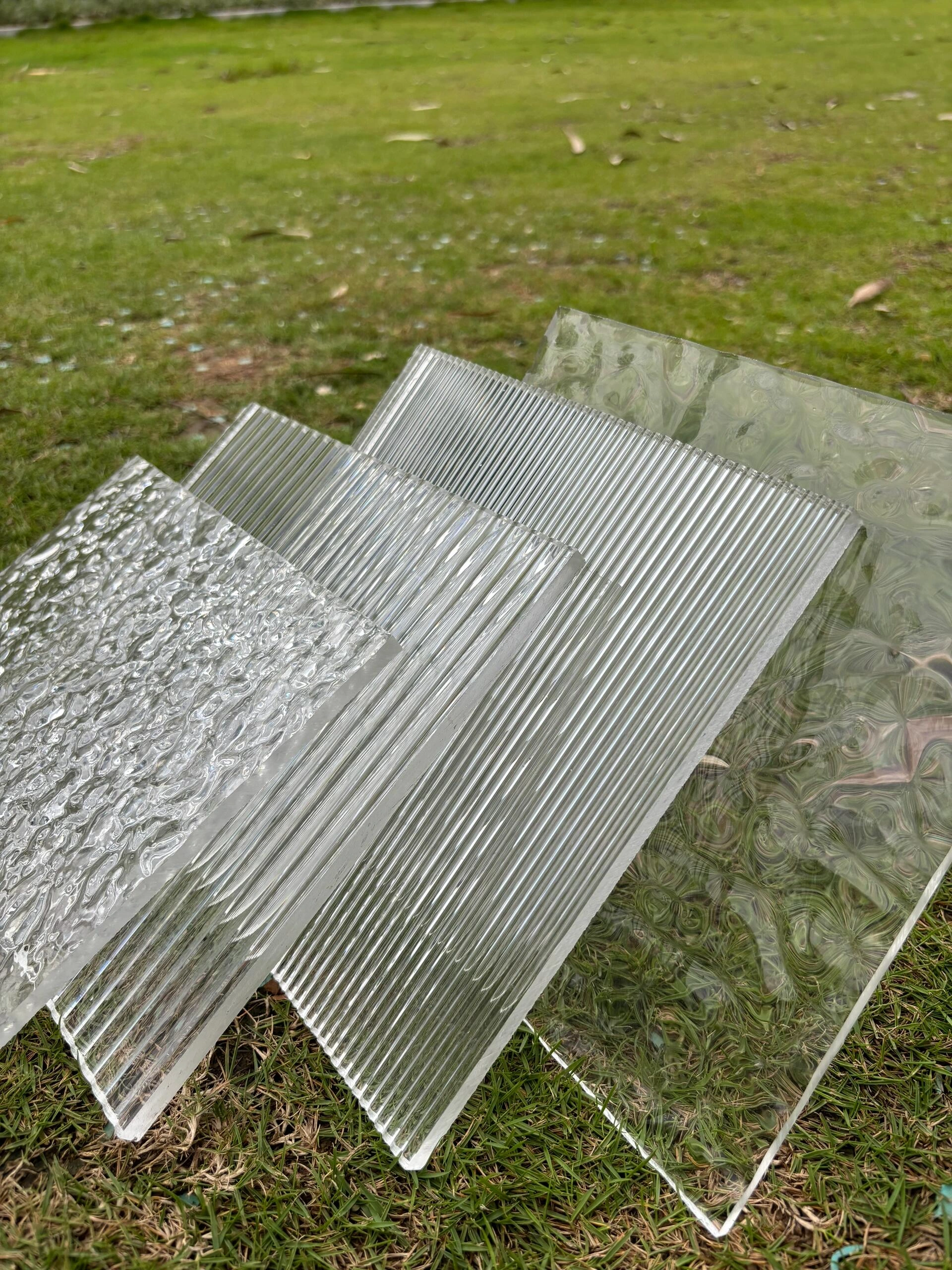 Fine Stripe Acrylic Mirror Sheet